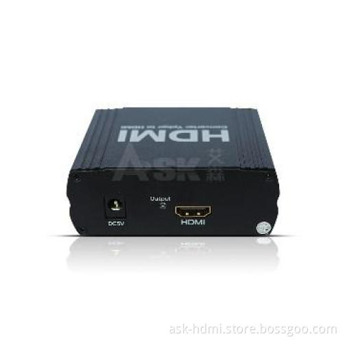 Ypbpr + L/R to HDMI adapter box 1080P